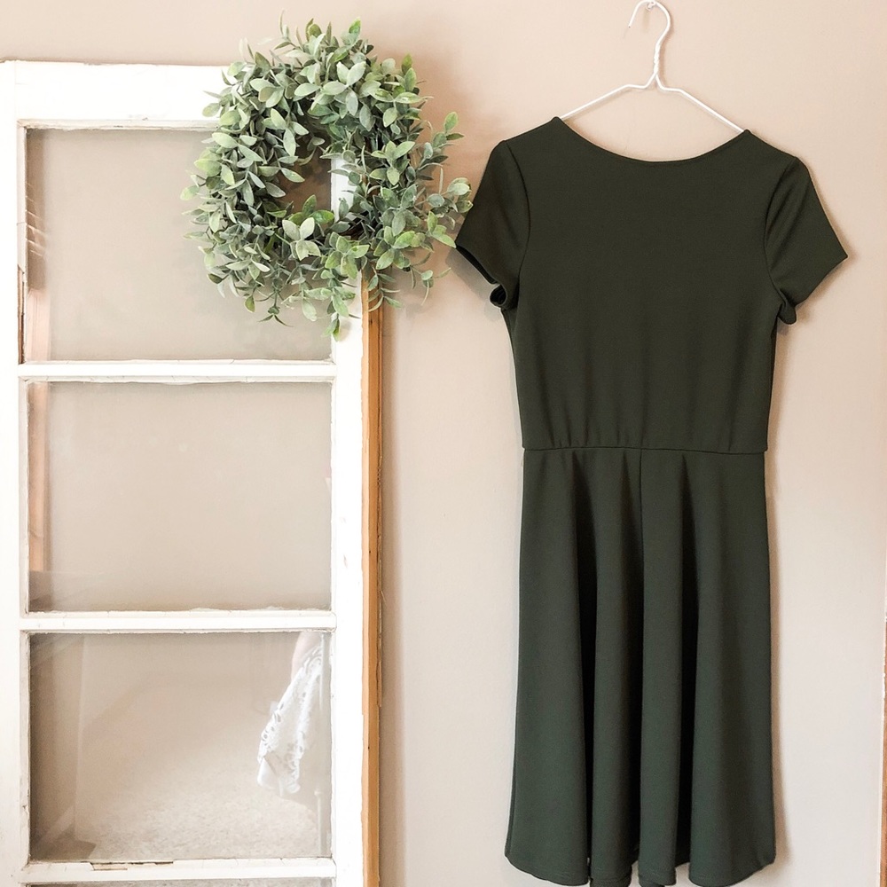Green dress